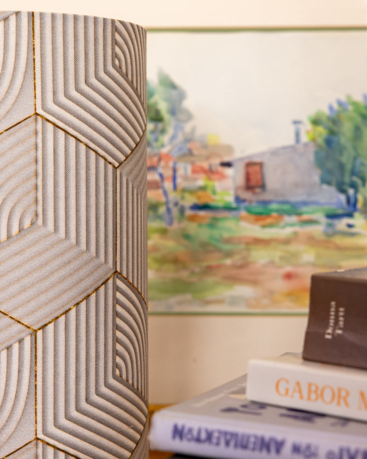 Floor Solace Cylinder Lamp