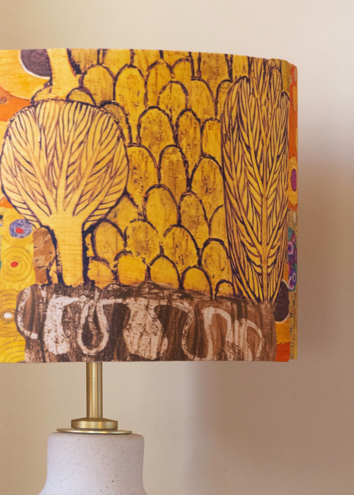 Medley by Klimt Drum Lampshade
