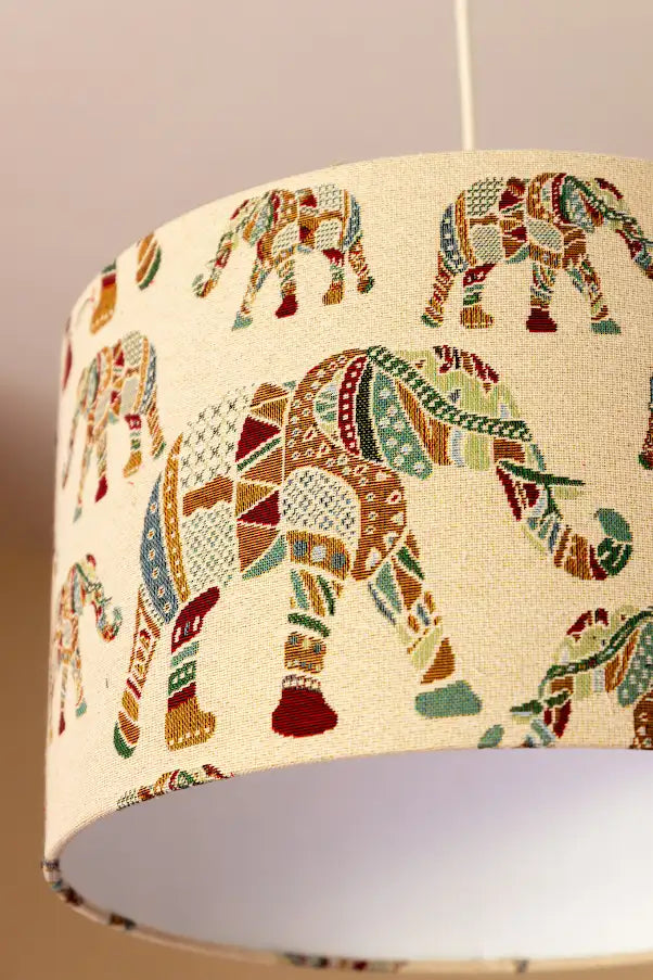 Elephant Drum Lampshade