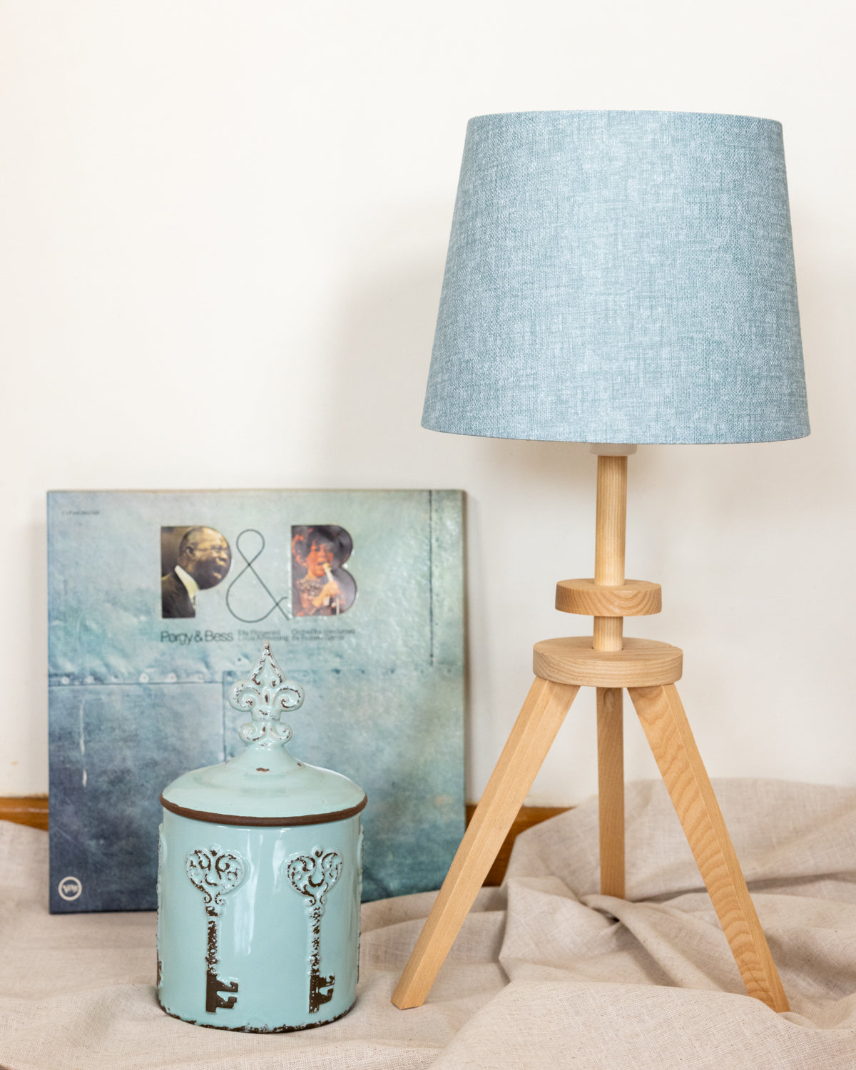 Simple Linen Empire Lampshade