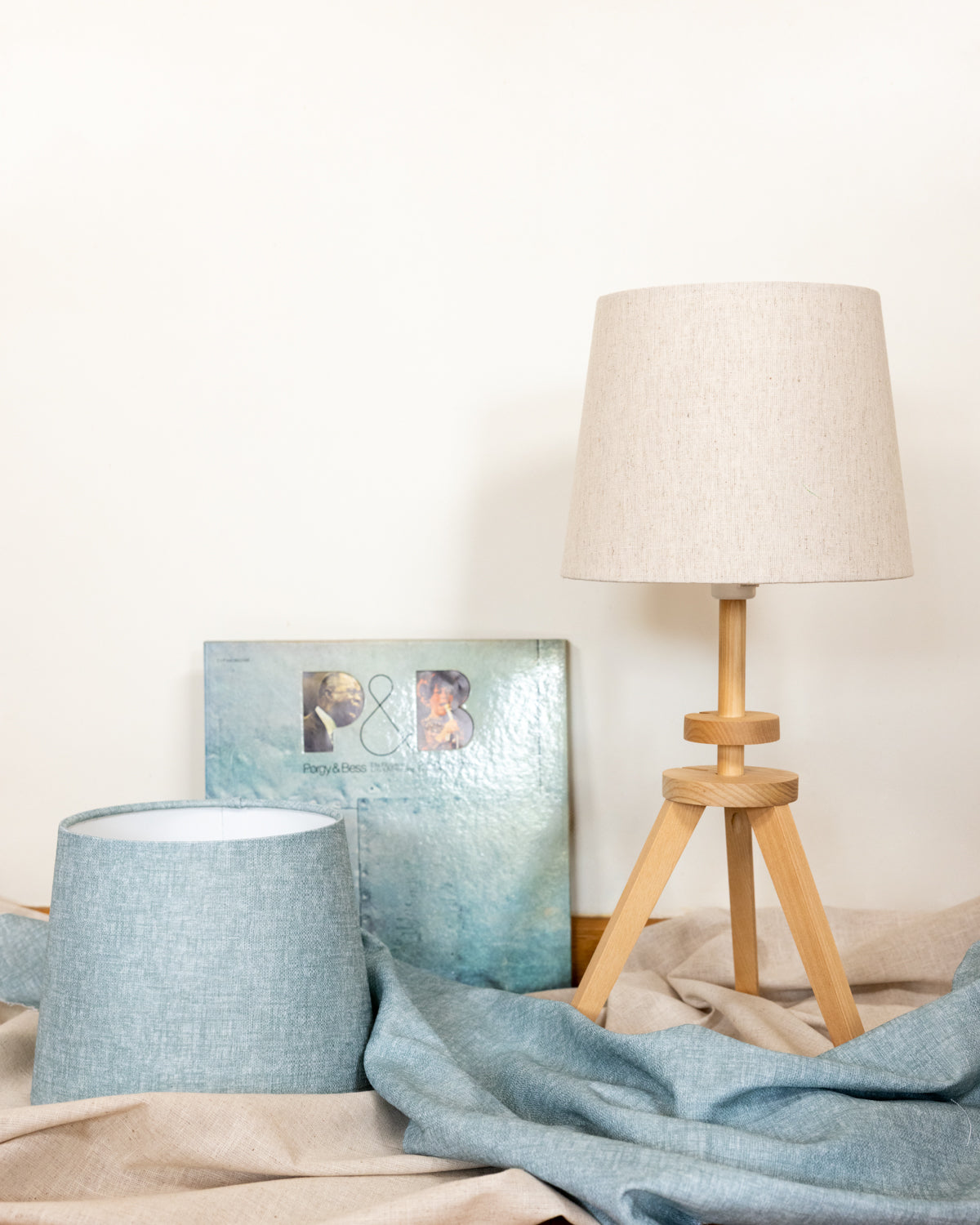 Simple Linen Empire Lampshade