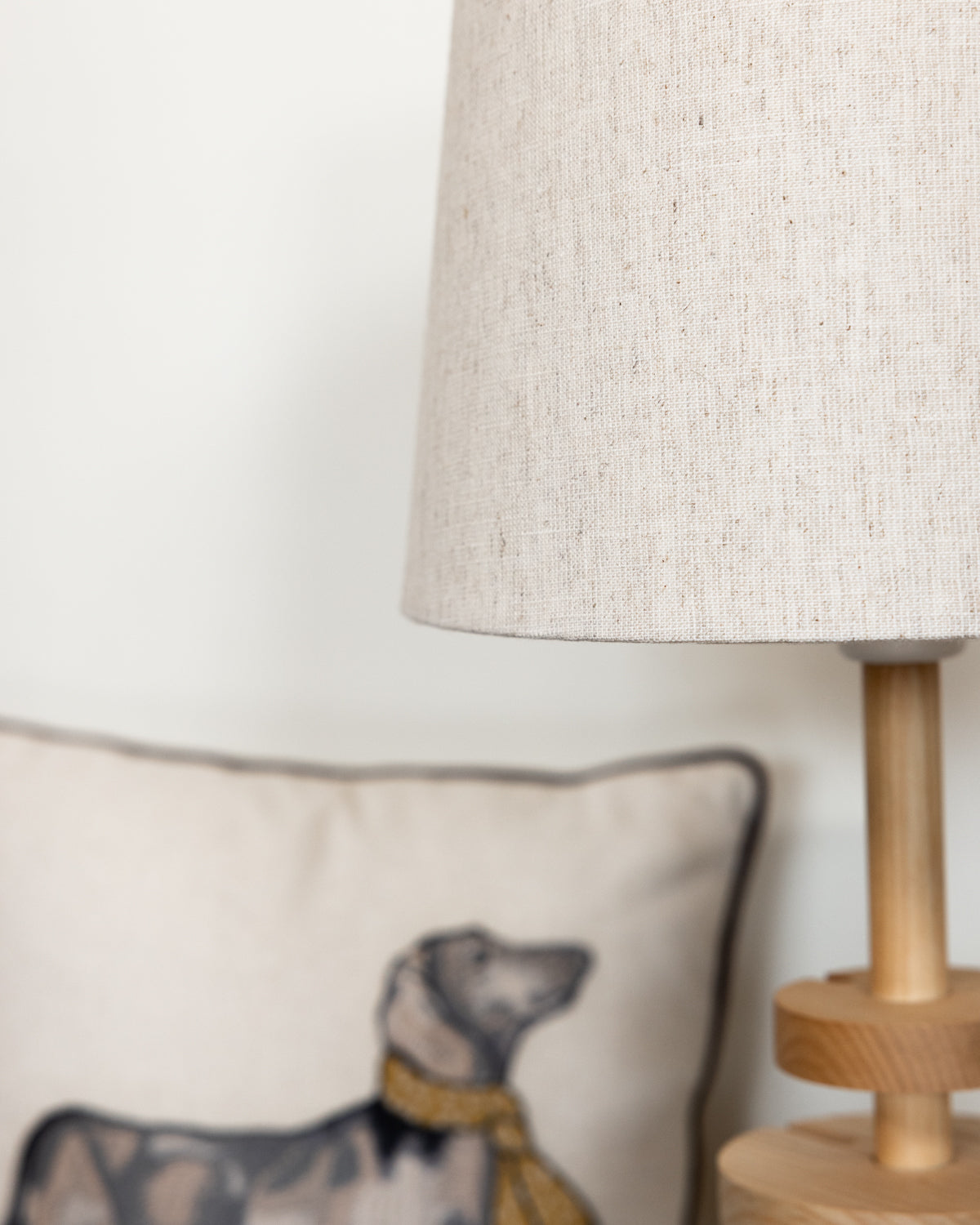 Simple Linen Empire Lampshade