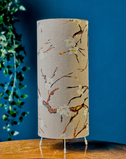 Almond Beige Επιτραπέζιο Φωτιστικό Στήλη