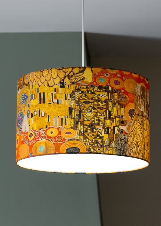 Medley by Klimt Κυλινδρικό  Καπέλο Φωτιστικού