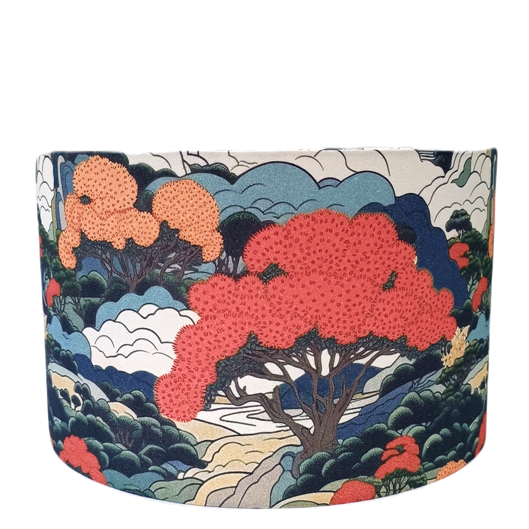 Cherry Trees Κυλινδρικό Καπέλο Φωτιστικού
